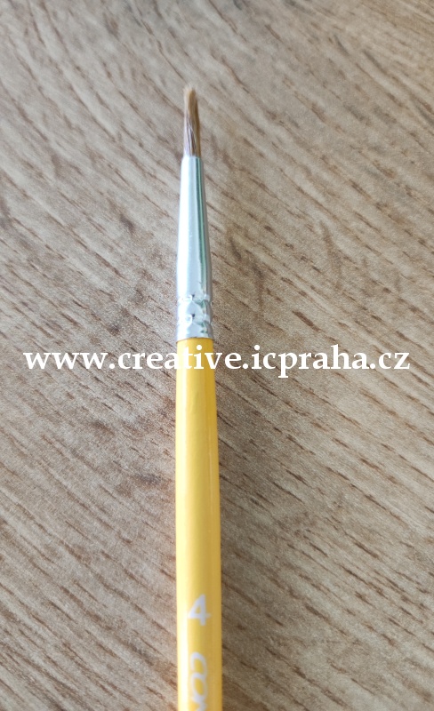 štětec Concorde kulatý školní č.4